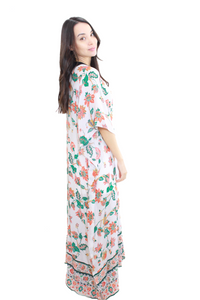 Long Silk Kaftan | Meisha