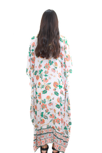 Long Silk Kaftan | Meisha