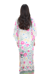 Long Silk Kaftan | Anisha