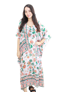 Long Silk Kaftan | Meisha